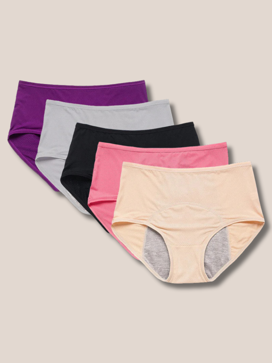 Lot Culottes Incontinence Absorbantes - Discrètes & Réutilisable