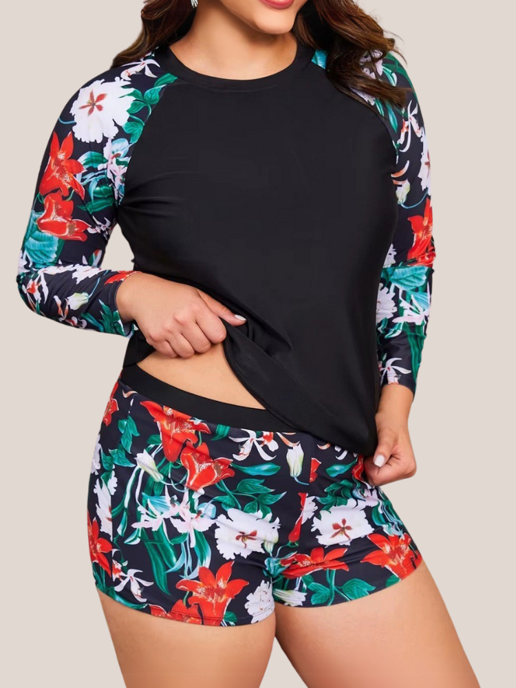 Maillot de bain amincissant 2 pièces