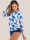 Maillot de Bain 2 pièces à manches longues