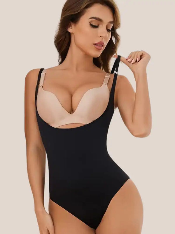 Lot De 3 Body Gainant Femme Gaine Amincissant Ventre Plat Sculptant Minceur Shapewear Invisible