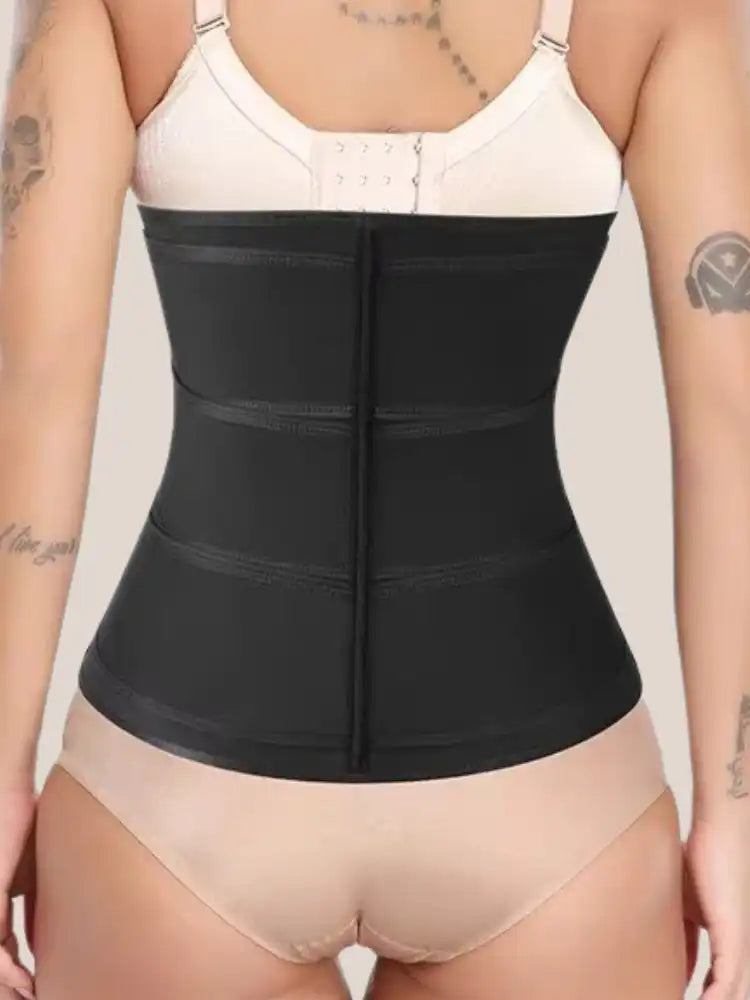 FEVAN Ceinture réductrice en néoprène pour femme et homme - Ceinture réductrice abdominale (S/M-L/XL), Noir, S-M FEVAN Ceinture réductrice en néoprène pour femme et homme - Ceinture réductrice abdominale (S/M-L/XL), Noir, S-M