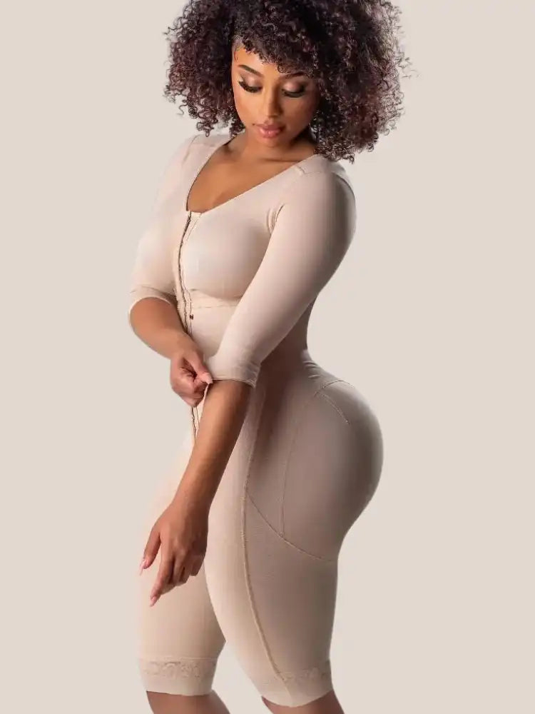 Combinaison short amincissant