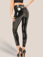 Legging Simili Cuir Amincissant