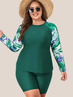 Maillot de Bain Manches Longues short