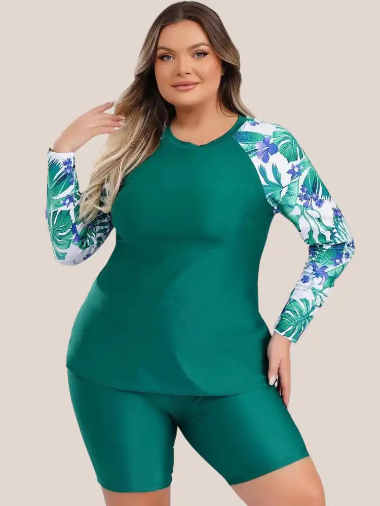 Maillot de Bain Manches Longues short