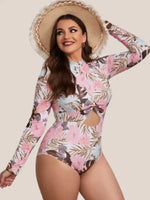 Maillot de bain gainant fleuri