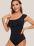 Maillot de bain 1 Piece gainant noir