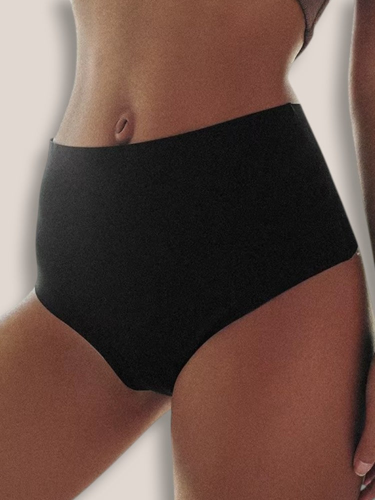 Lot de 3 Strings Taille Haute Sans Couture